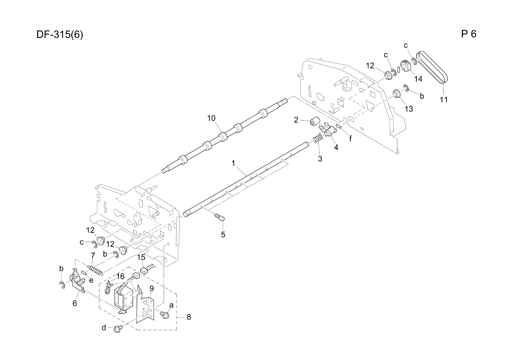 Konica-Minolta Options DF-315 Parts Manual-3